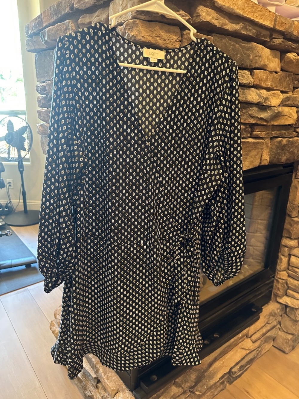 LOFT Wrap Dress with Skort